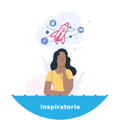 Ilustración de mujer pensando 