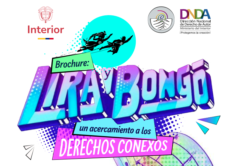 Portada del recurso educativo tipo comic con el título Lira y Bongo, dirigido a niños, niñas y estudiantes de educación básica.