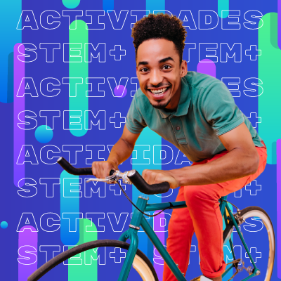 Joven en bicicleta