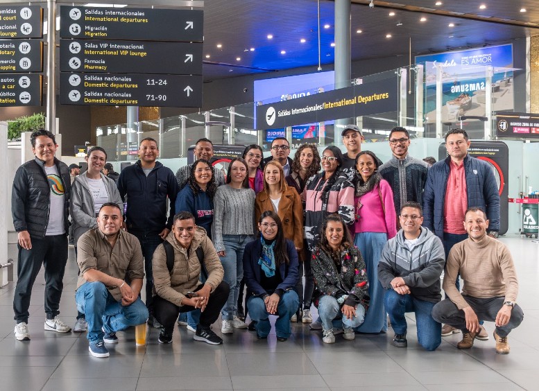 Despedida de los maestros que viajaron a la ciudad de Incheon