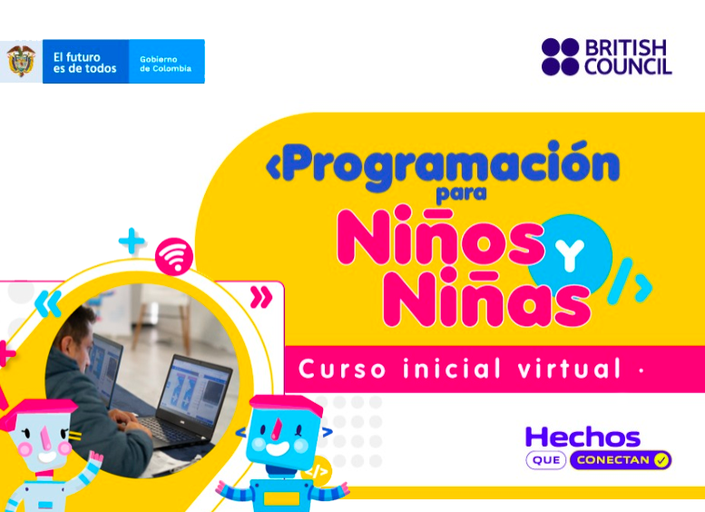 Haz parte de Programación para niños y niñas ¡Virtual!