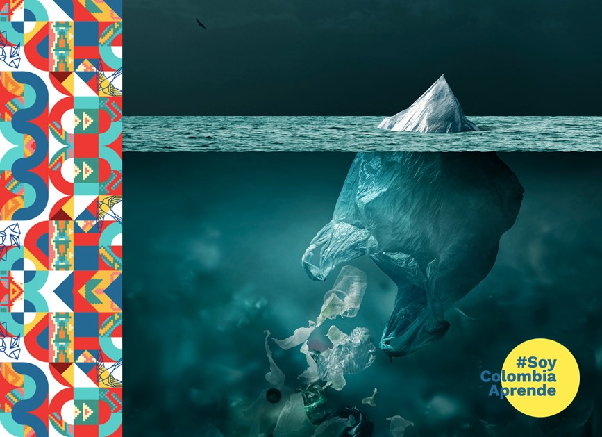 Oceano lleno de basura