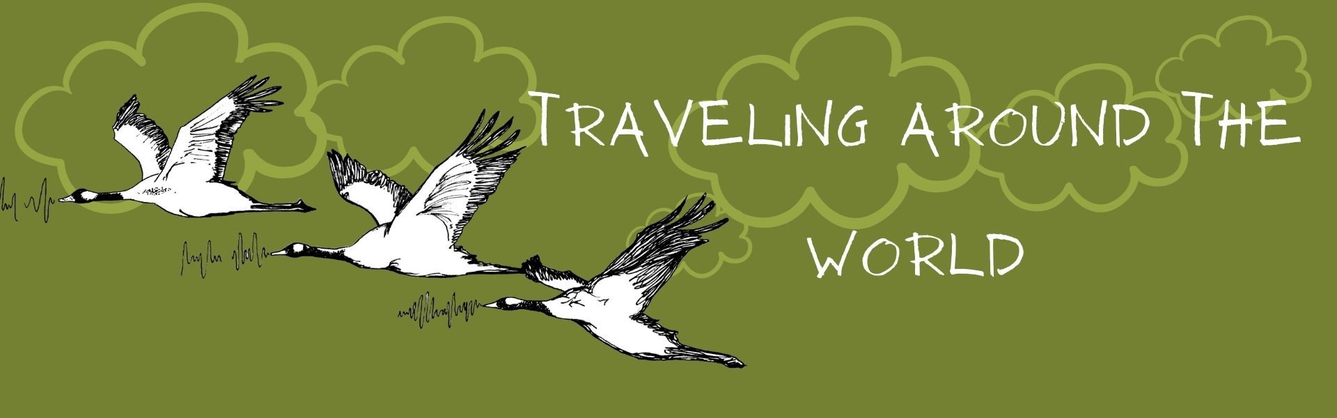 Banner  Traveling around the world