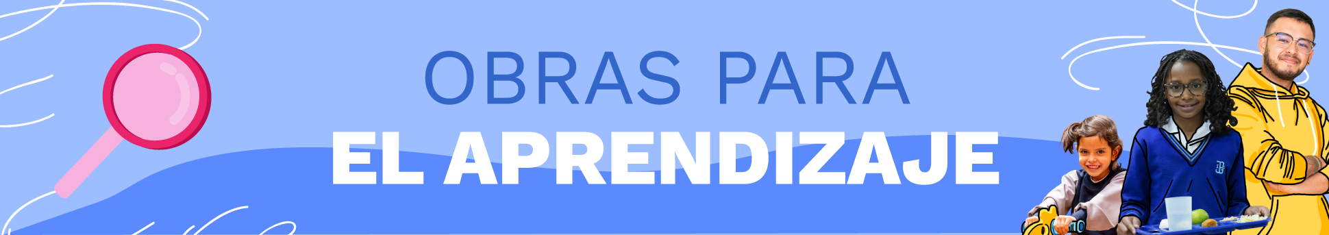 Banner ​​obras para el aprendizaje