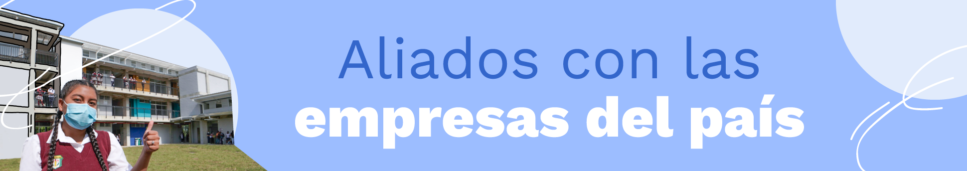 Banner aliados con las empresas del país