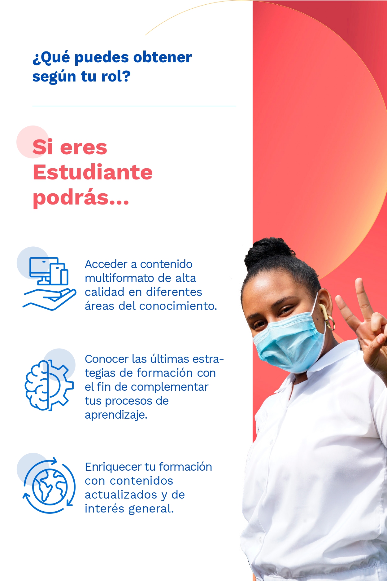 Infografia ¿Que puedes obtener según tu rol?