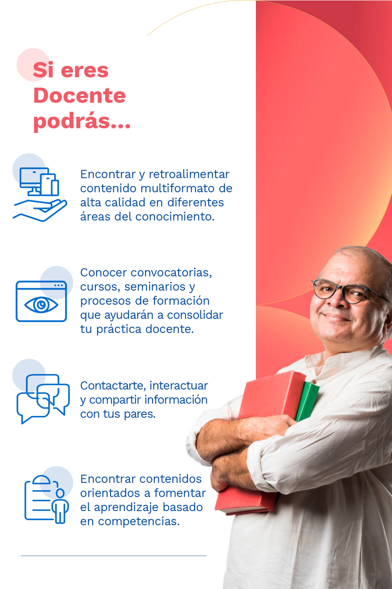 Infografia- Si eres docente prodrás...