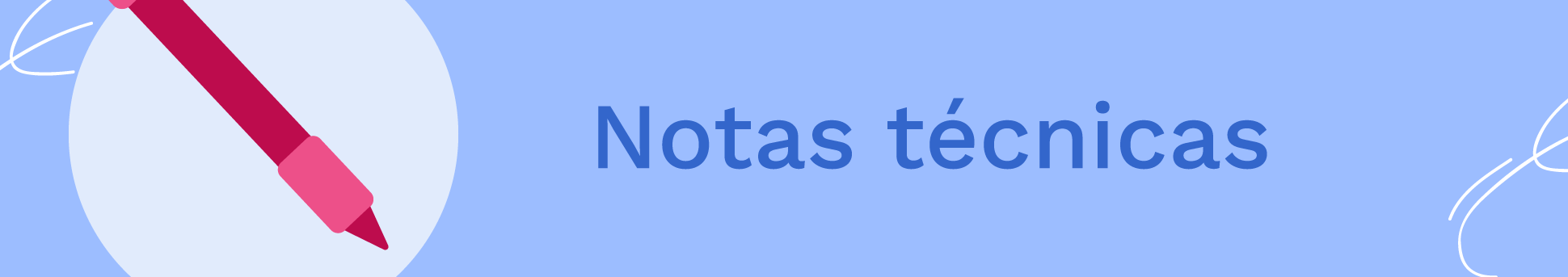 Banner notas técnicas