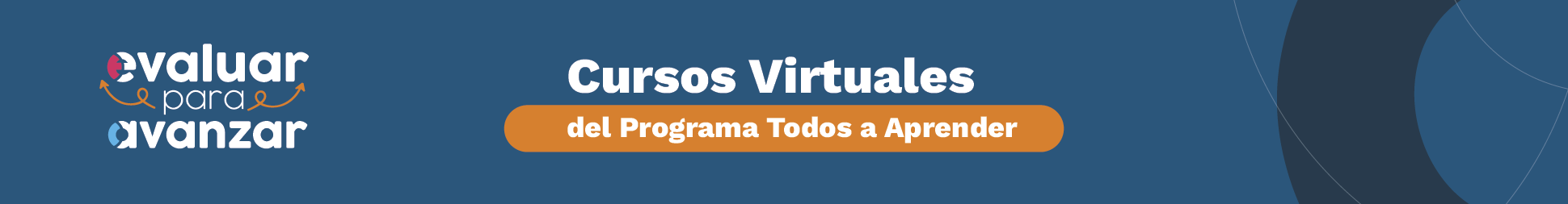 Imagen Evaluar para Avanzar Cursos virtuales del programa Todos a aprender