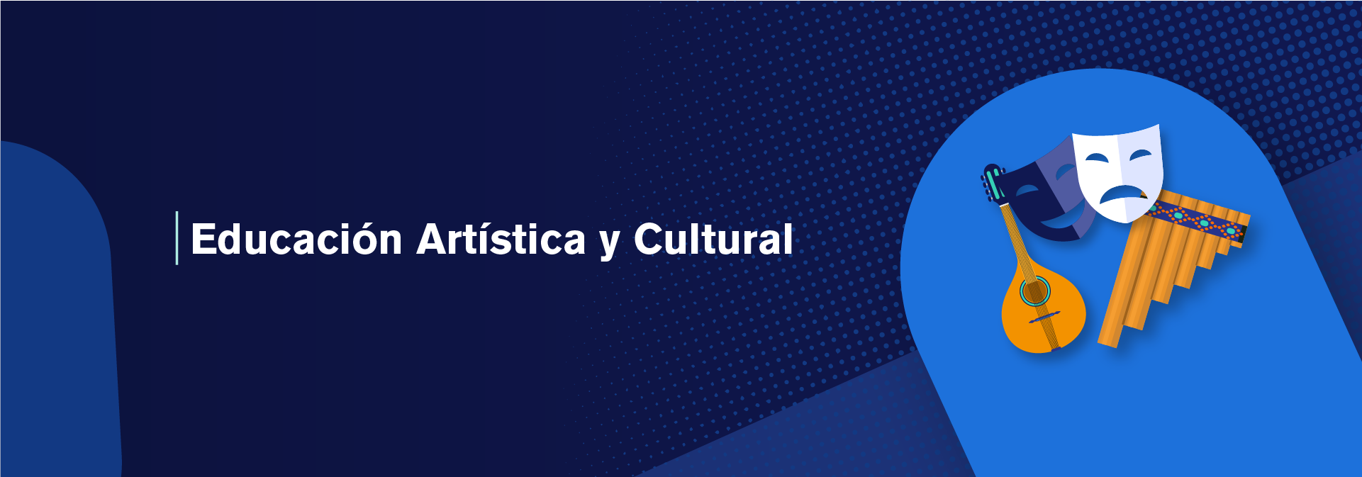 Banner separador del subgrupo Imagen educación artística y cultural