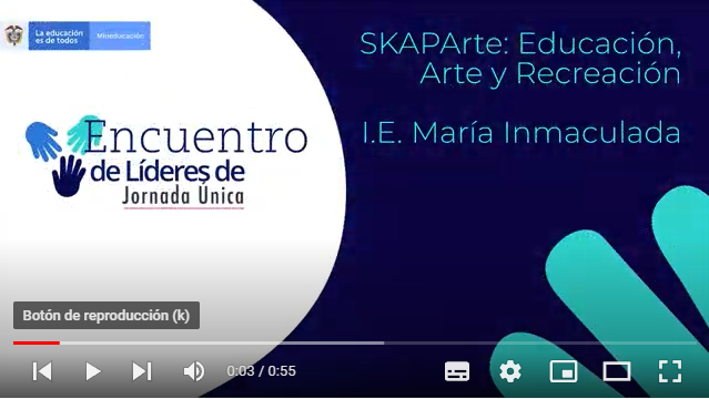 Videos experiencias Jornada Única