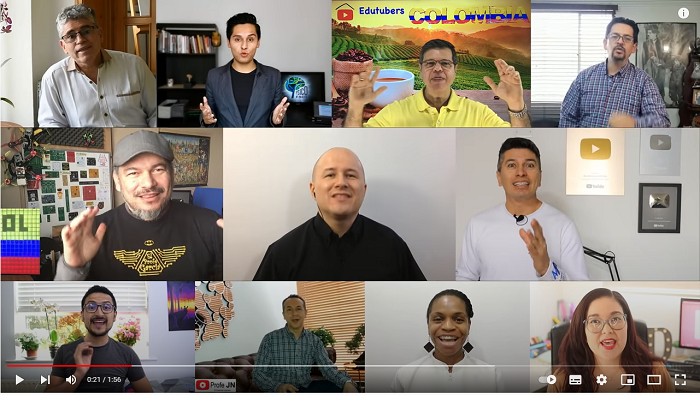 Video comunidad de Edutubers