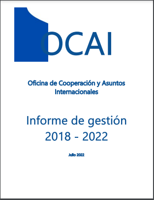 Portada documento informe de gestión