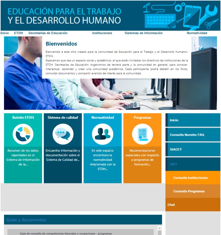 educacion para el trabajo