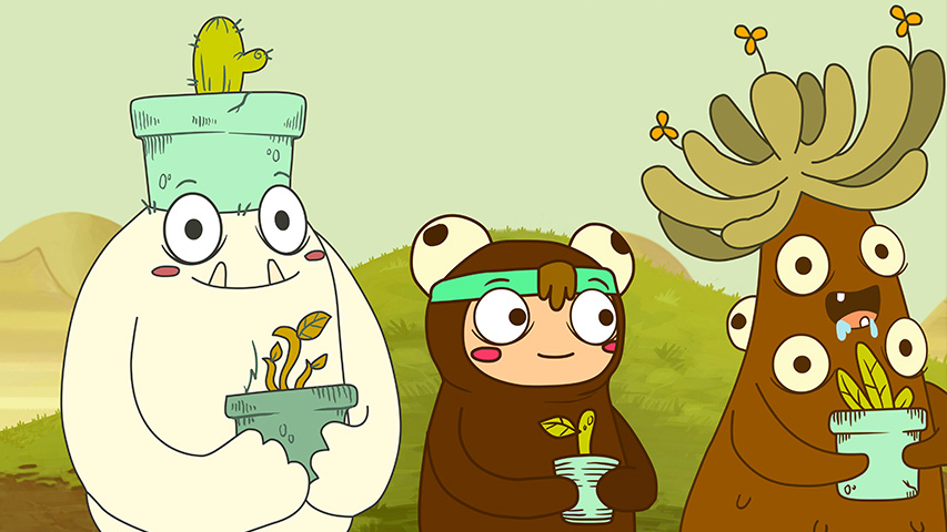 Banner Recomendaciones de uso Ilustración de personajes animados de cuentos