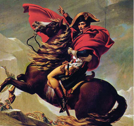 Ilustración caballo y hombre