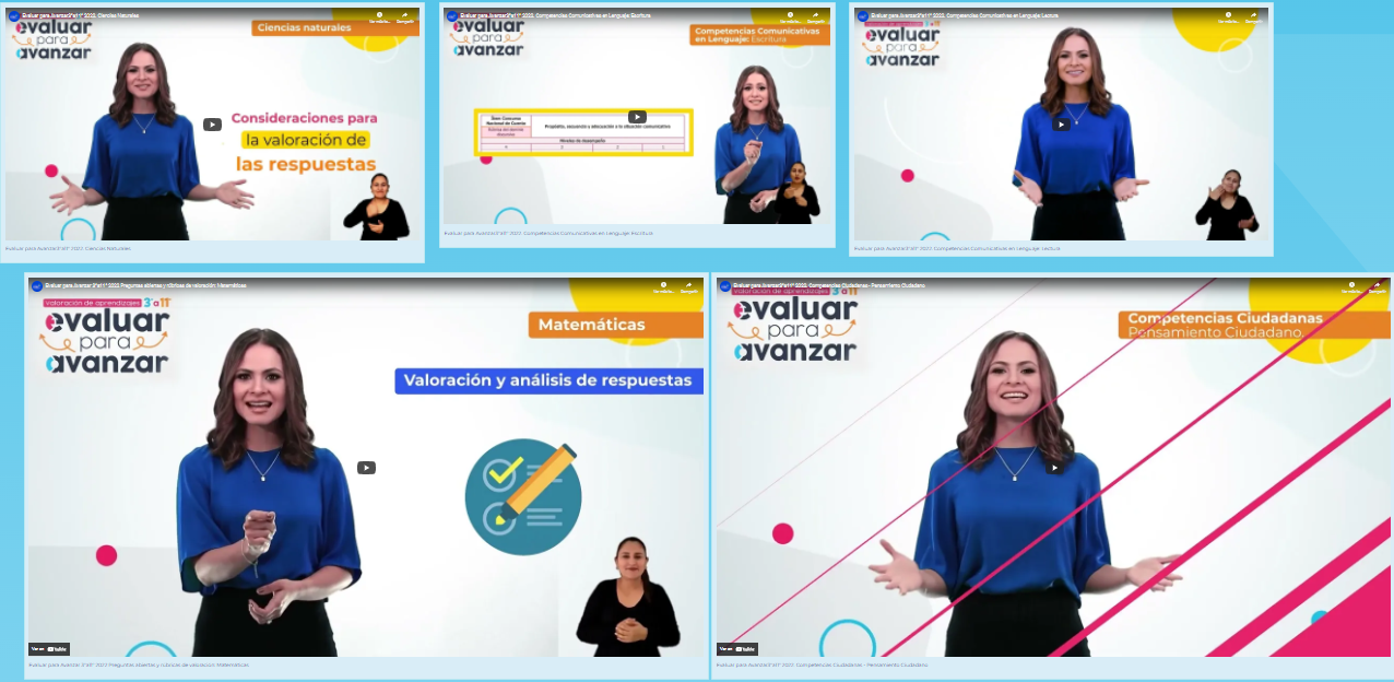 Ver contenido de preguntas abiertas y el uso de las rúbricas de valoración