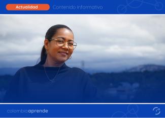 Imagen de la docente Suyis Yajaira, de regreso a Colombia después haber participado en el Foro de Impacto Global KLIC 2026 en Seúl- Corea 