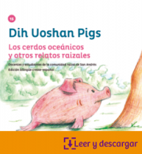Portada libro Dih Uoshan 3 Pigs: Los cerdos oceánicos y otros relatos raizales
