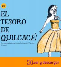 Portada ilustrada libro El tesoro de Quilcacé
